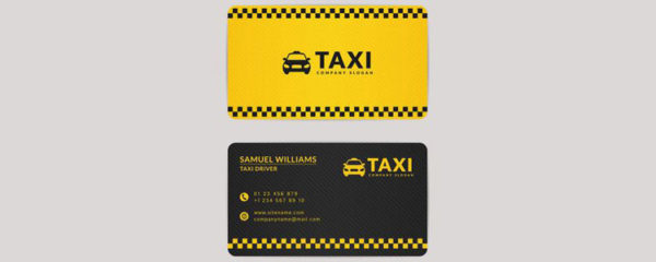 Carte de visite taxi