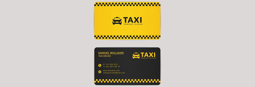 Carte de visite taxi